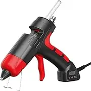 200W-800W Hot Melt Glue Gun Adjustable Temperature for 11mm Hot Glue Sticks Household DIY Handmade Tools Silicone Gun(400w red)