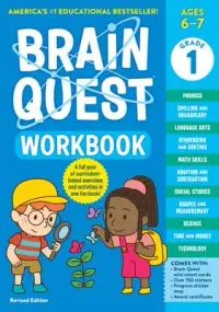 在飛比找博客來優惠-Brain Quest Workbook: 1st Grad