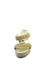 Marci Egg Shell Elaine Turner Wedge Sandal