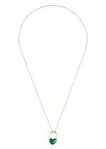 Yvonne Leon Collier Cadenas Malachite 18kt Gold Necklace - Green ONE SIZE