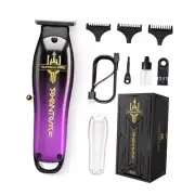 Men's Hair Trimmer- 6000 RPM High Speed Zero Gapped Trimmer with Purple