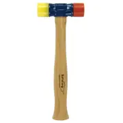 Estwing DFH12 Soft-Face Red & Yellow Rubber Mallet Hammer 12 oz.