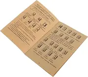 WOONEKY Mahjong Instruction Guidebook English Mahjong Tutorial Book for Players