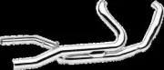 Cobra Chrome Pro Chamber Head Pipes Header Harley Freewheeler 17-21