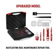 Fishing Reel Repair Kit Maintain Toolbox Multifunctional Fish Tools Tackle Box
