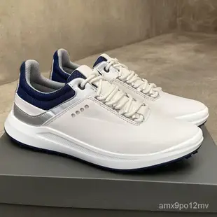 ECCO 清倉男士真皮高爾夫球 golf shoes 無釘防滑運動鞋男鞋子 QY28