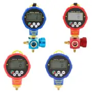 Digital Refrigerant Gauge Electronic HVAC Gauge Portable with 1/8 9.82mm Thread