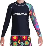 [69 Slam] FUNKY FLOWER L/S RASH VEST