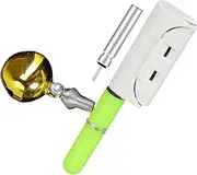 Fishing Rod Tip Light, Waterproof LED Fishing Lamp with Bell, Glowing Stick for Night, Battery-Powered Alert Tool for Sea & Freshwater Rods, 61x6.1mm