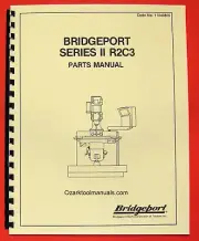 BRIDGEPORT Series II R2C3 CNC Milling Machine Center Parts Manual 0081