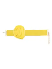 [Blumarine] georgette rose necklace