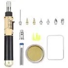 5X(12 in 1 Gas Soldering Iron Kit Adjustable Flame Cordless Powered6529