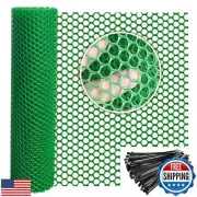 Plastic Wire Mesh Fence 16in x 20Ft Plastic Chicken Wire Mesh for Poultry, Do