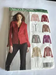 New Look Pattern Simplicity #6516 Misses' Jacket/Coat Uncut