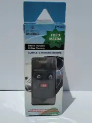 Remotes Unlimited Ford Mazda Lincoln Mercury '98-'12 Models Programmable Remote
