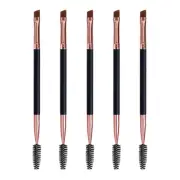 Duo Eyebrow Brush, Spoolie Brush and Angled Brow Brush Eyelash Brush for Eye ...