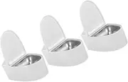 CHILDWEET 3pcs Toilet Ashtray Portable Toilet Wall Mounted or Desktop Smoking Ashtray Toilet Shape Ashtray Wall Mounted Smoking Ashtray Bathroom Ashtrays Funny Ash Tray White Stainless Steel
