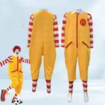 MCDONALD小丑服飾COSPLAY麥當勞金拱門麥當勞叔叔