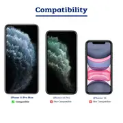 iPhone 11 Pro Max Compatible Case Cover With Sky Slide Bumper - Silver