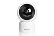 Elinz Smart Auto Tracking WiFi IP Security Camera 1080P HD Wireless Pan Tilt CCTV White