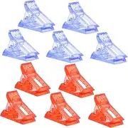 Healeved 24pcs Nail Extension Clip Professional Nail Art Clips for Gel Finger Holders for Fixing Suitable for Home Salon Use