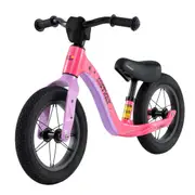 Costway 88cm Balance Bike w/Adjustable Seat Magnesium Alloy Frame & Pneumatic Rubber Tires No Pedal Training Bicycle