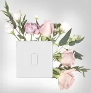 [Namly Design] Switch Sticker - Pink and White Flowers