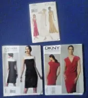 vogue patterns dresses V7824 V1250 V1329 NEW UNCUT