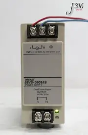 24618 OMRON SWITCH MODE POWER SUPPLY, I/P: 100-240V, O/P: 24V (NEW) S8VS-09024S