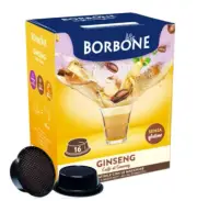 192 Capsules Ginseng Al Caffè Borbone Drink Soluble Compatible A Modo Mio