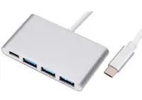 在飛比找Yahoo!奇摩拍賣優惠-OTG數據線/分線器 充電USB3.1 type-c轉hub