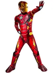 Marvel Comics Iron Man Premium Boys Superhero Costume