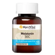 Nutrivital Homeopathic Melatonin 30C | 130 tablets