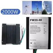 48/96V 2000W Waterproof Wind Turbine Generator Charge Controller Wind Regulator