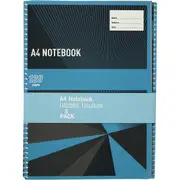 Woolworths A4 Notebook 120 Pages 5 pack