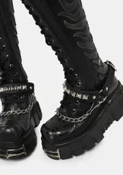 [Funk Plus] Pyramid Studded Boot Straps Set
