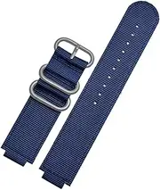 [SKXMOD] For Timex watch T2N721T2N720 739 TW2T3600 wristband lug end nylon strap 24 * 16mm watchband