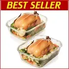 Durable Borosilicate Glass Containers Set - Airtight and Oven Safe for Storage
