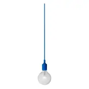 PEN Pendant Lamp Light Interior ES Blue Silicon Suspension OD45mm