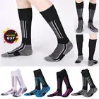 Mens Womens Ski Socks Hiking Long Warm Walking Outdoor Sports Stockings Winter