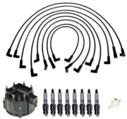 ACDelco Ignition Kit Distributor Rotor Cap Wire & Spark Plugs for C2500 K20 C30