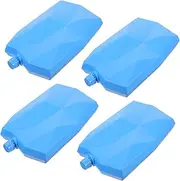 4Pcs Portable Ice Packs for Lunch Boxes and Coolers Pe Material Essential for Outdoor Activities Air Cooler Ice Pack for Picnics Shopping and Beach Trips