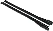 Car Side Skirt Extension Splitters Body Apron Lip Splitter Winglet Accessories ABS Compatible for VW Passat B7 2011-2018 2015(Matte Black)