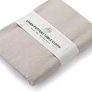 TEMONTIAN Pottery Table Cloth,Pottery Tools and Supplies,Printing Texture, Linen Blend, 40x60 inches - Absorbent & Durable for Clay Work (1 pc)