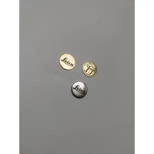 相機貼機身貼 裝飾logo富士徠卡標志貼 金屬銅貼片
