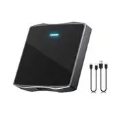 Wireless CarPlay Adapter, Support Netflix/YouTube/TF Card Plug and Play Dongle with Apple Car Play Wireless Adapter Android Auto
