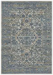 Evoke Event Rug In Silver