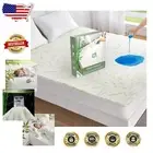 Luxury King Waterproof Mattress Protector with Bamboo Rayon, Super Soft Fit