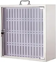 School Mobile Phone Safe Deposit Box ，12/24/36/48/60 Slots Wall- Mounted Pocket Locker Box With Locks For Classroom Office Factory Employees(60 slots)