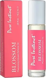 Pure Instinct BLOSSOM The Original Pheromone Infused Essential Oil Perfume Cologne - For Her Women - TSA Ready